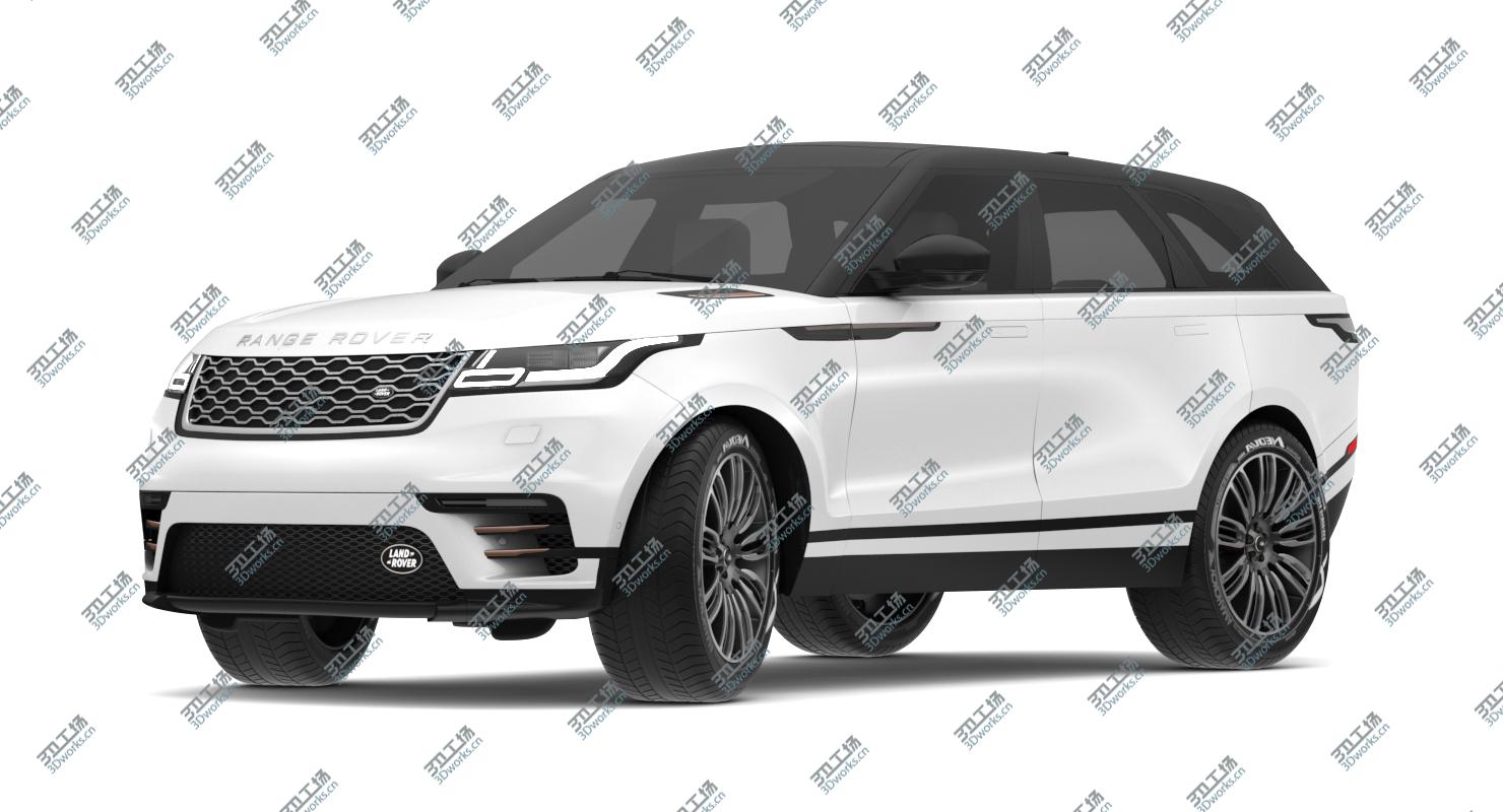 images/goods_img/202105072/3D 2018 Land Rover Range Rover Velar Fuji White model/4.jpg
